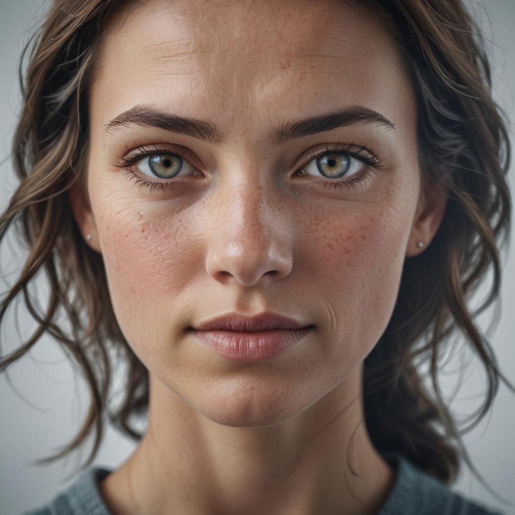 Elegant Portrait of a Woman in Soft Natural Light