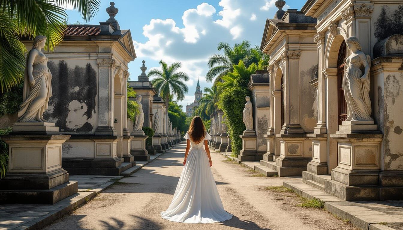 Countess Amelia Goyri in Havana's Colón Cemetery