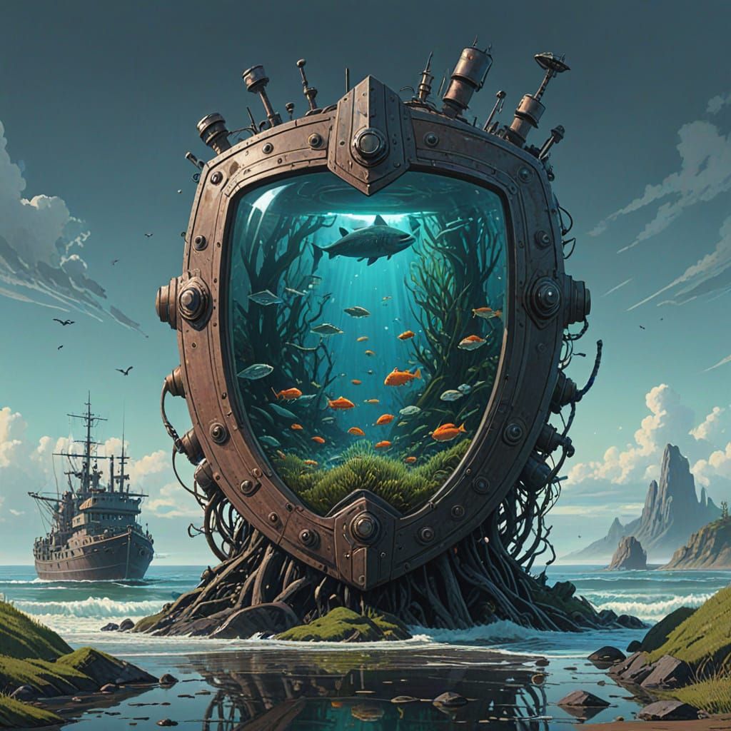 Mythical Shield Unveils Vibrant Underwater Realm