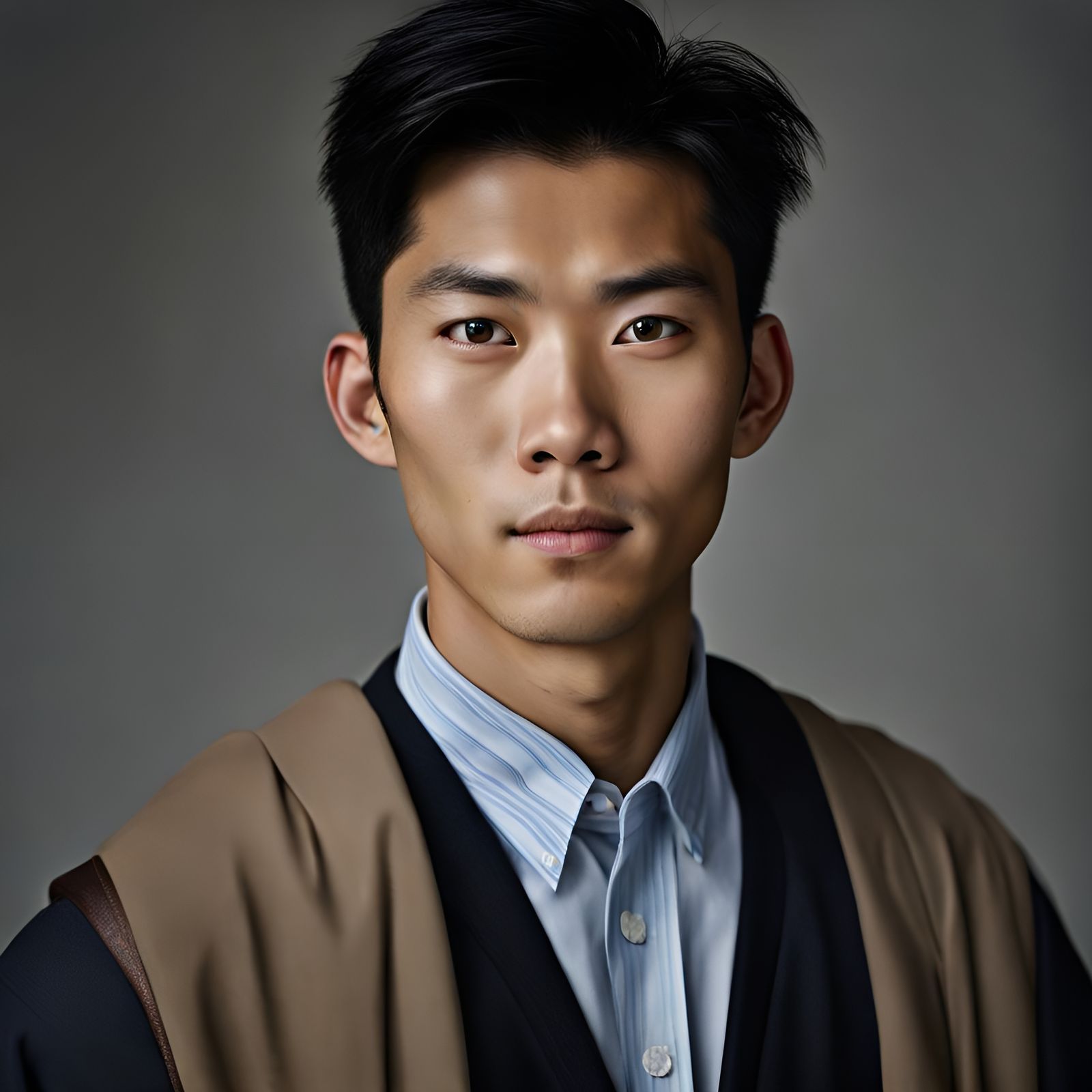 Handsome Chinese Student: Professional Portrait Photography