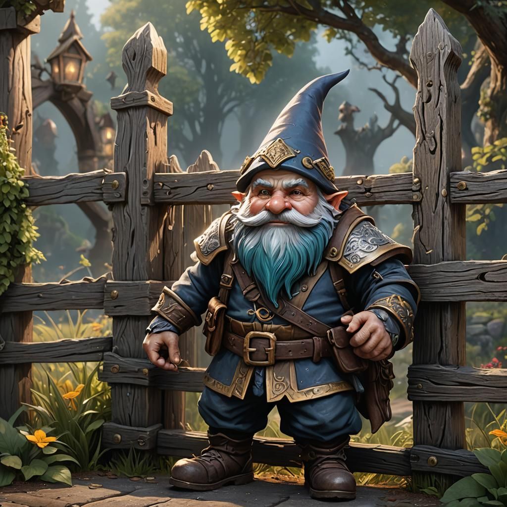 Gnome Fence for Thieves Guild: Fantasy Concept Art