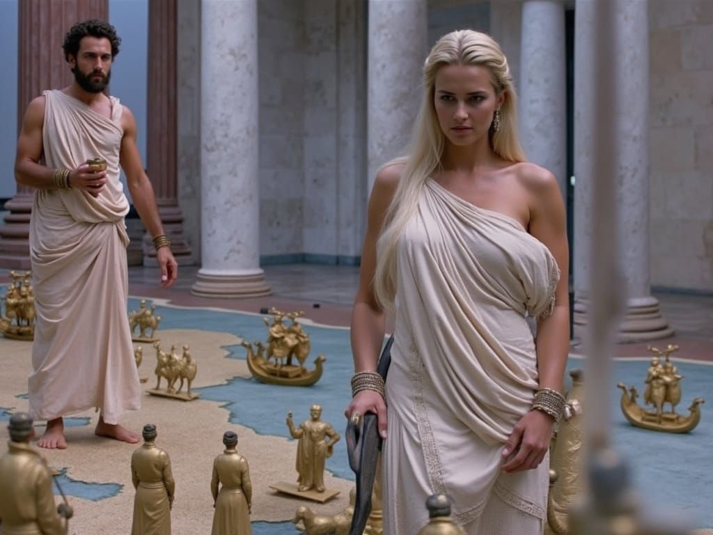 Zeus and Hera Manipulate Mortal Fates in Ancient Greece