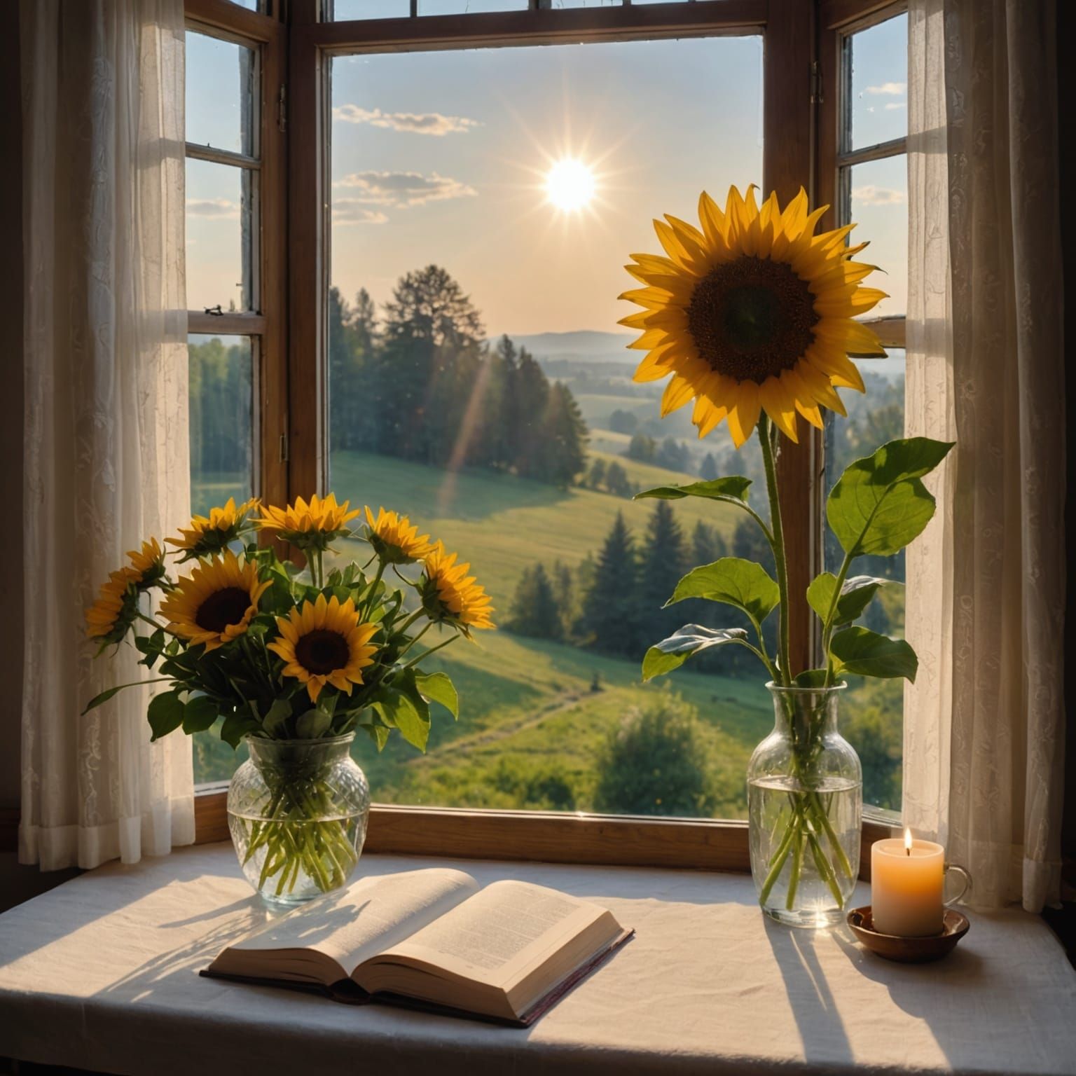 Tranquil Sunday Morning: Natural Light Photography