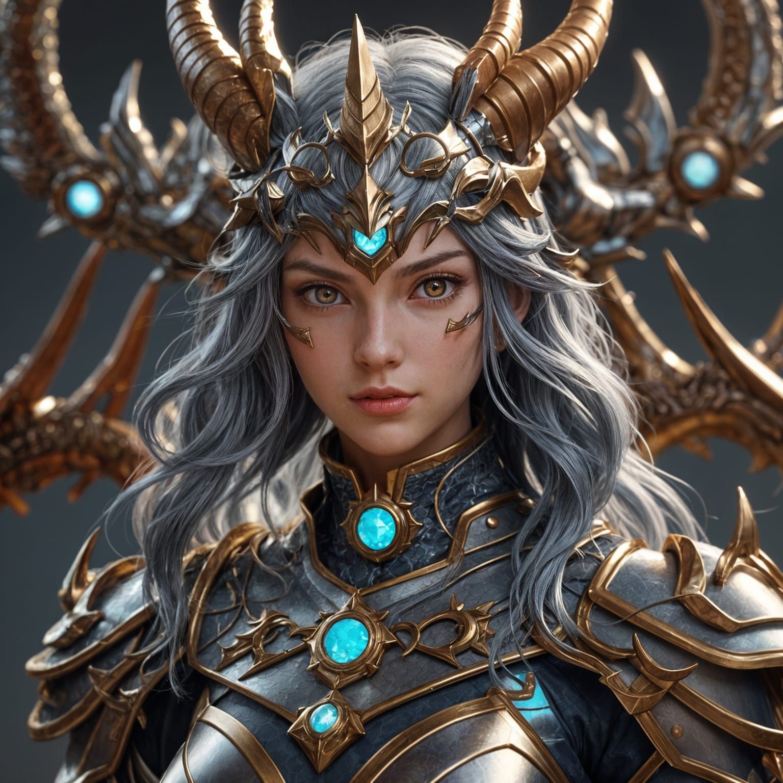 Humanoid Dragon Girl