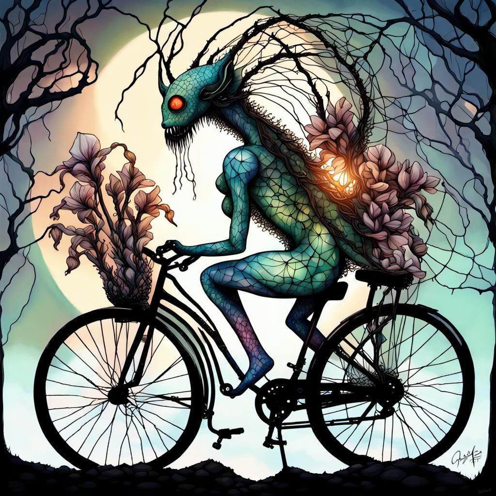 Enchanting Elven Goddess with Majestic Hybrid Pet