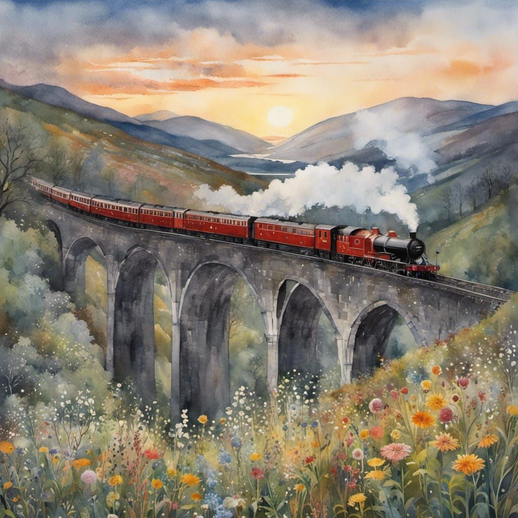 The Hogwarts express