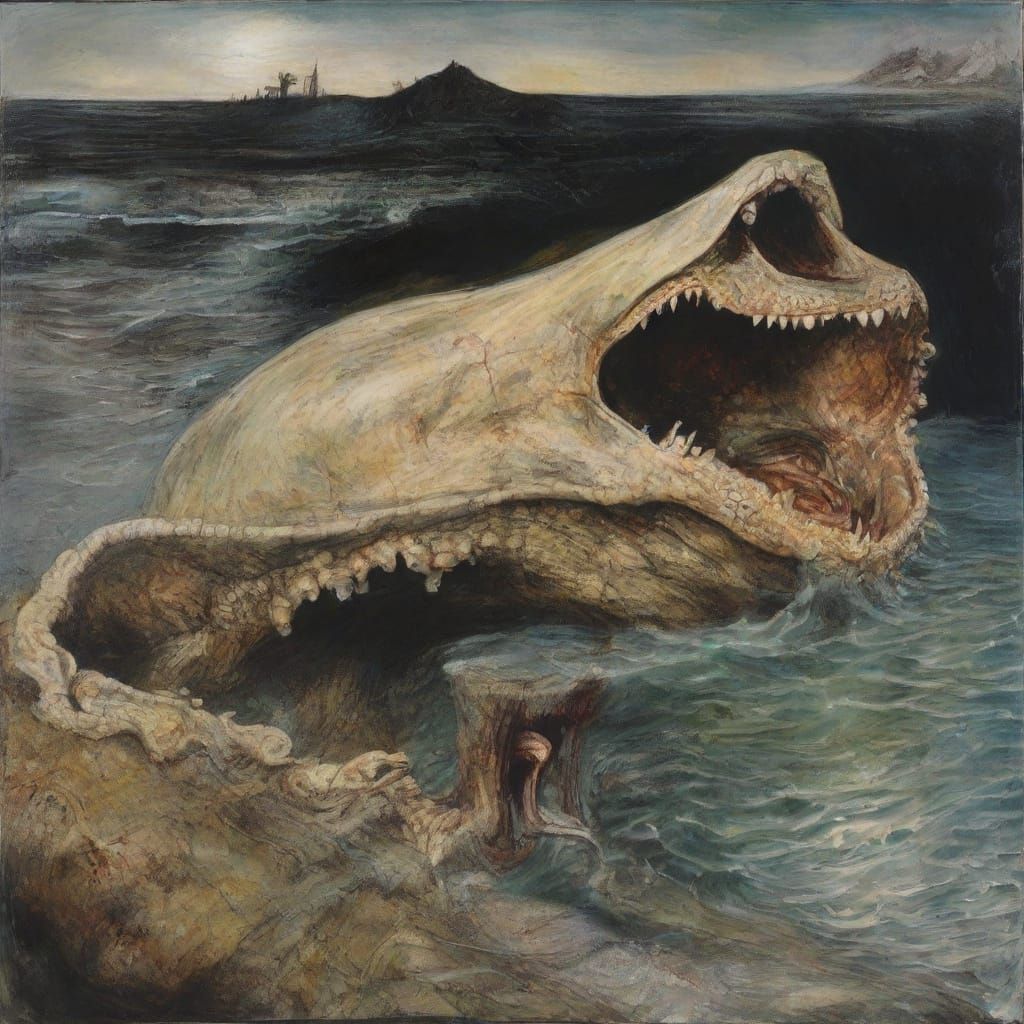 Kraken Concealed: A Surrealist Vision