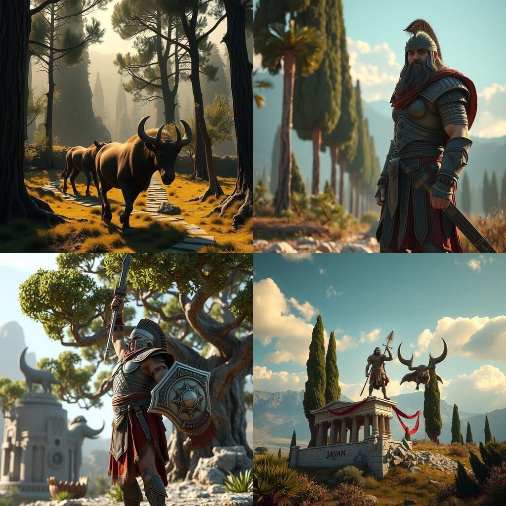 Epic 3D Game Cinematic Render in 8K