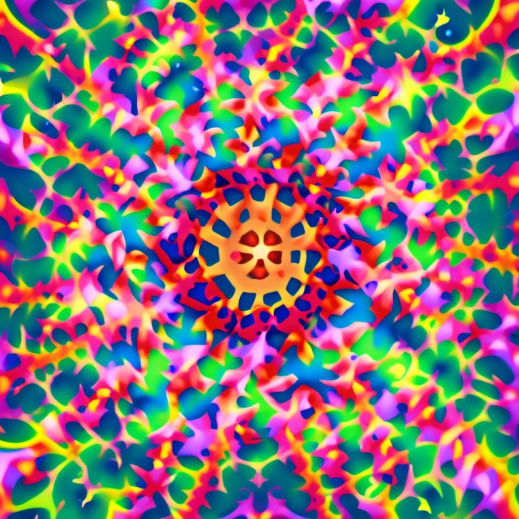 Bioluminescent Water Spirit Manifests Diamond Droplets