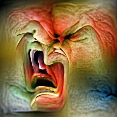 Abstract Expression of Anger