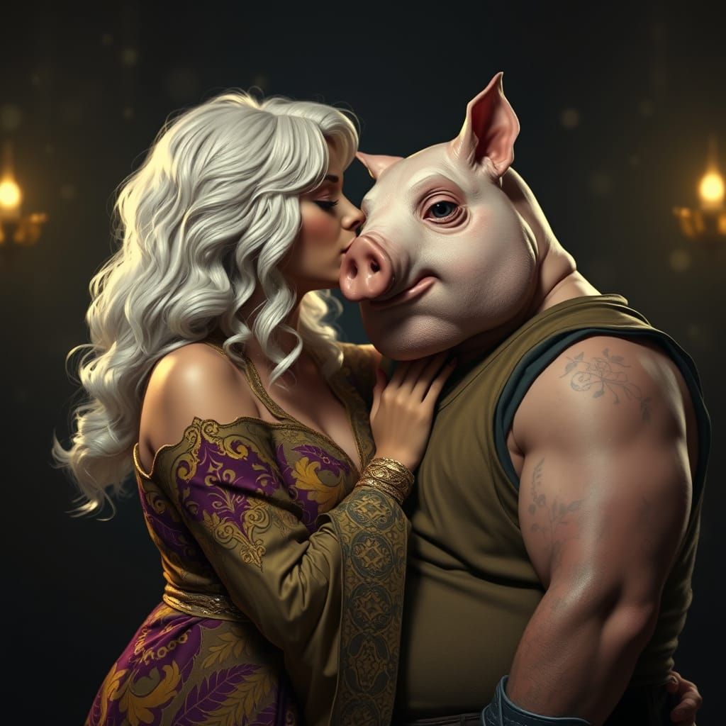 Exotic Fantasy Romance in Dark Mystic Mood