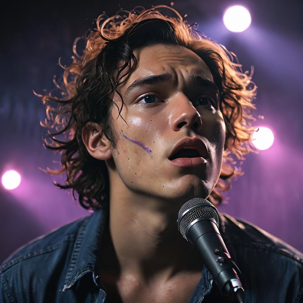 Intense Concert Portrait Inspired by Bill Brandt