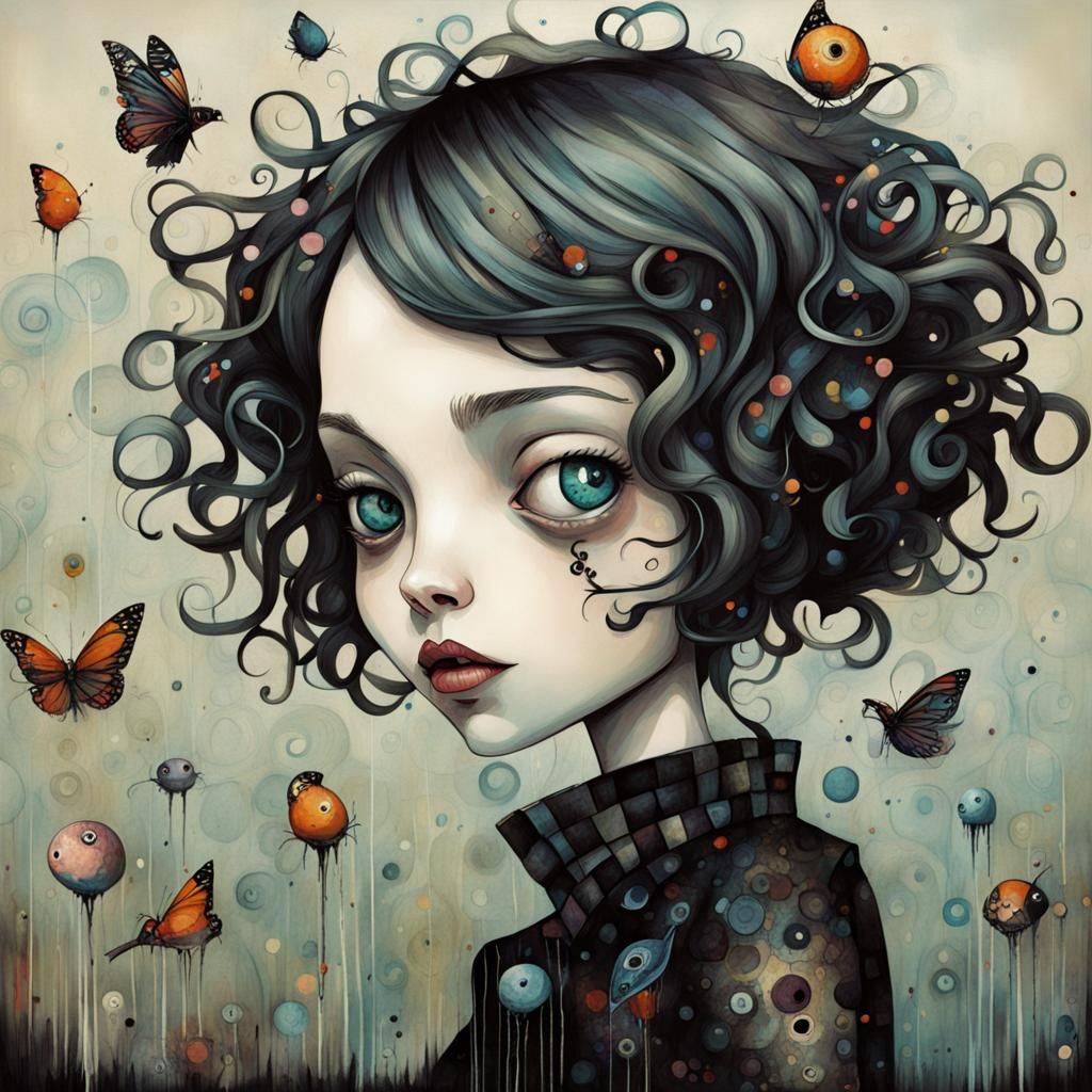 Dark Fantasy Art Inspired by Burton