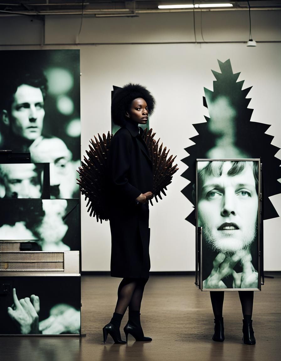 Eerie Situationist Photography with Paranoid Dot Matrix