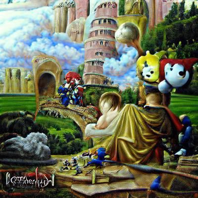 Enchanting Fantasy Kingdom Landscape