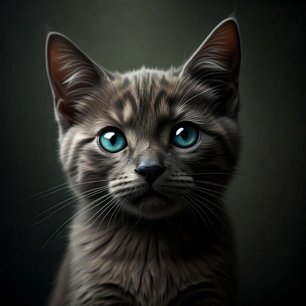 Friendly Dark Creature Enjoys Pets and Scratches