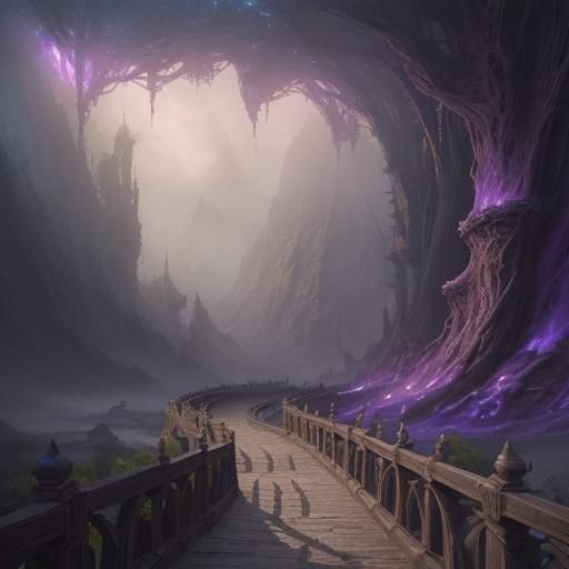 Fantasy Path: Epic Digital Matte Painting
