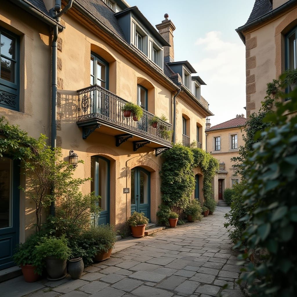 Charming French Pension in Quaint Jardinet Setting