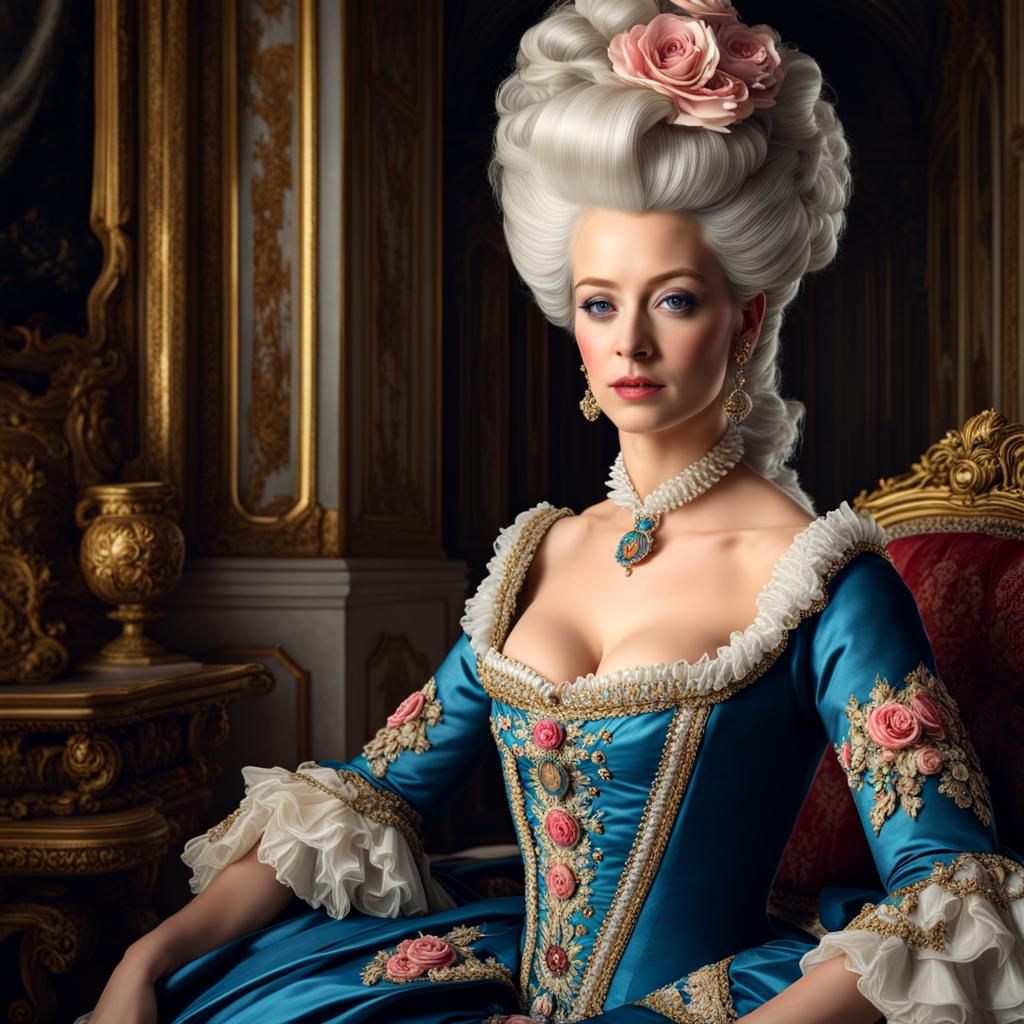 Marie Antoinette, born in 1755