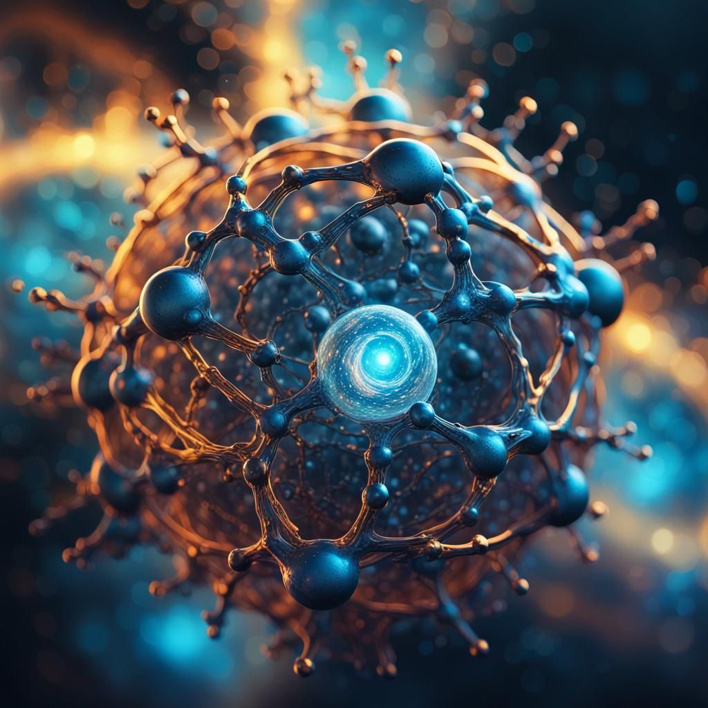 Epsilon Molecule in Quantum Energy Storm: Hyperrealistic Sci...