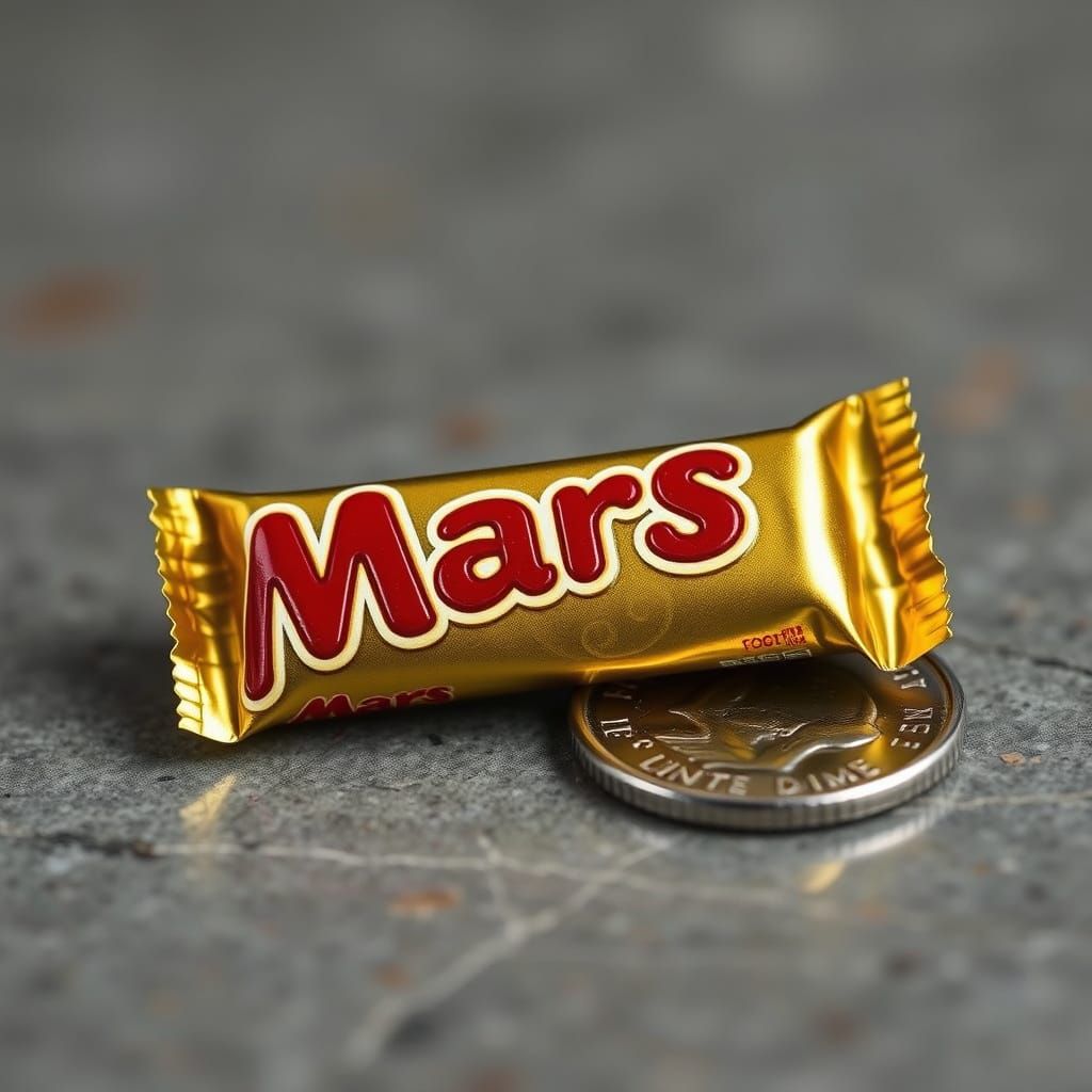 "Shrinkflation" prediction of a full size Mars Bar in 2030