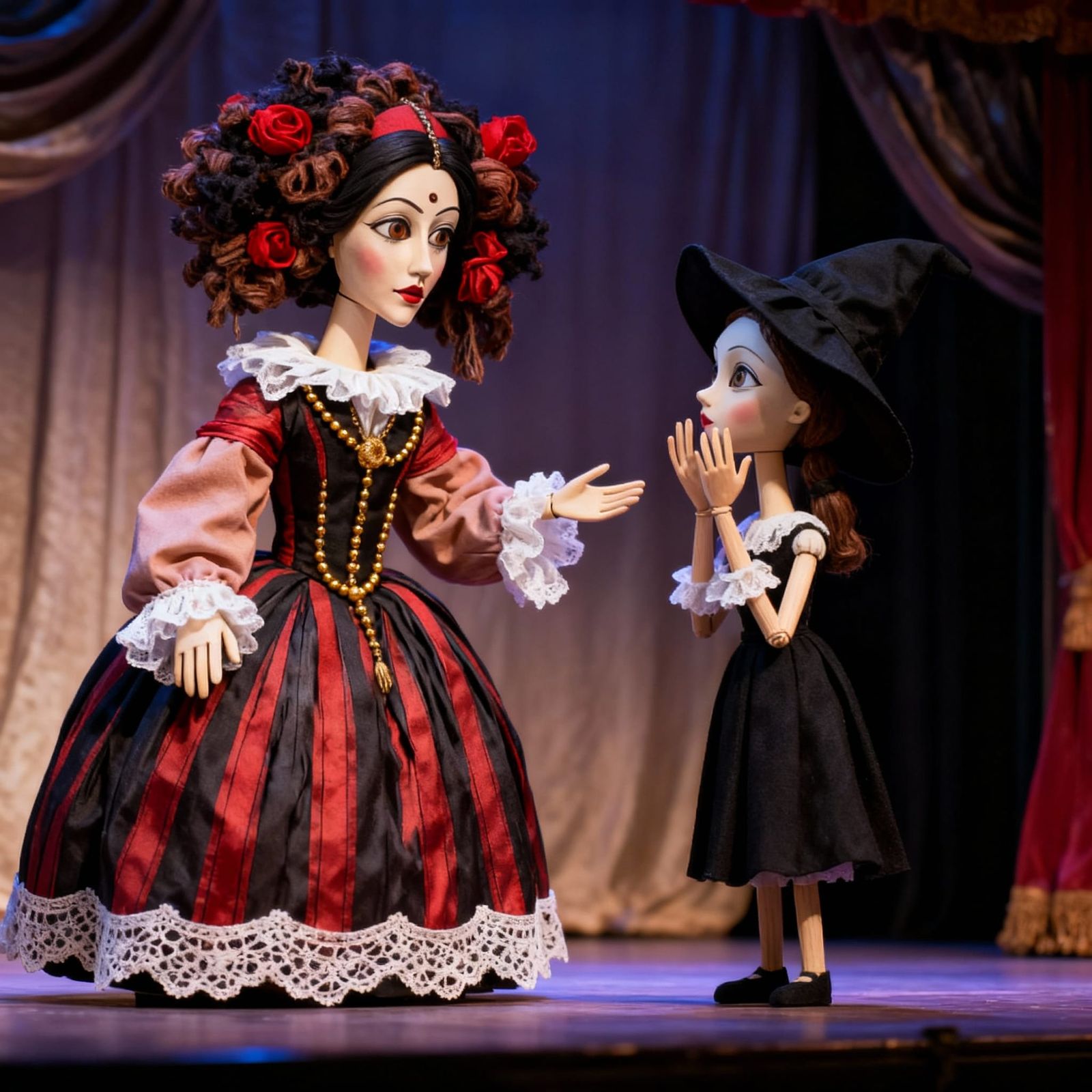 Puppet Show Depicts Mother Daughter Bond