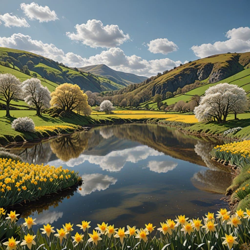 Golden Sunset on Crystal Lake