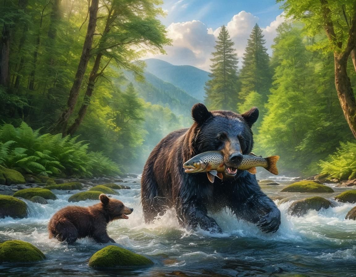 Teach A Bear To Fish