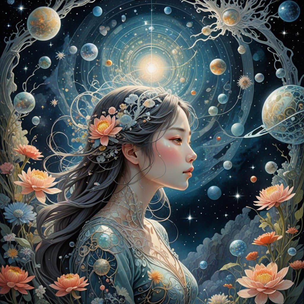 Cosmic Rebirth in Surreal Space