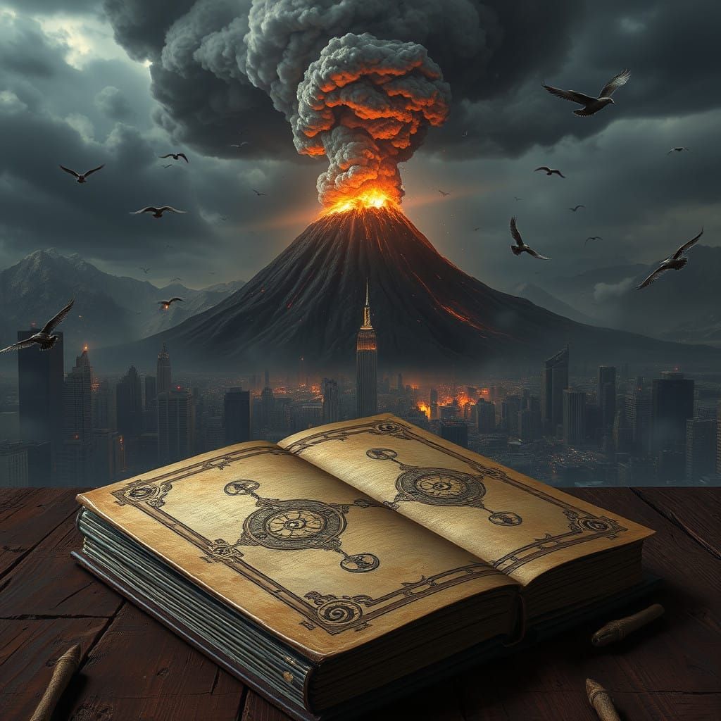 Ancient Book Whispers Secrets in a Dystopian World