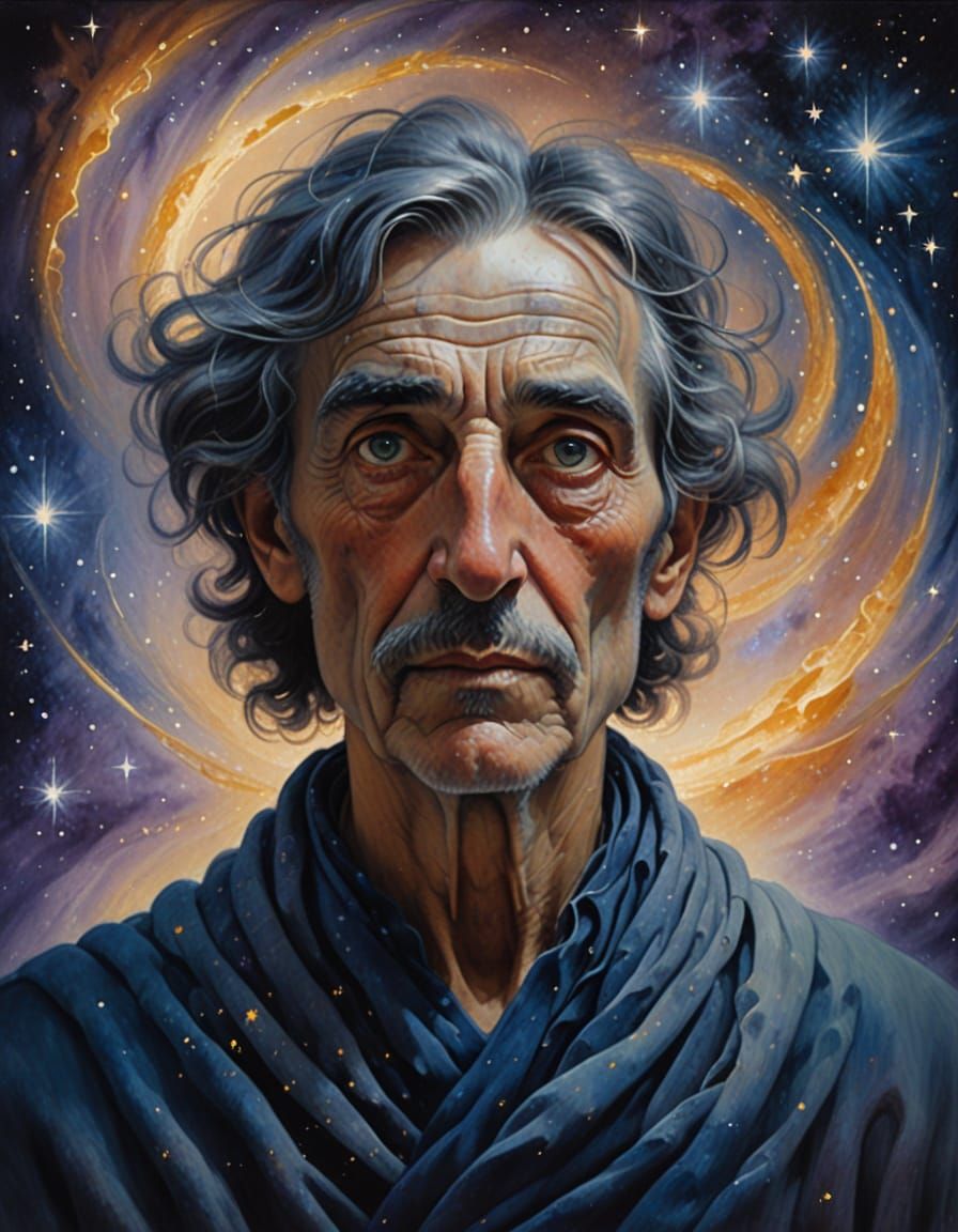 Ethereal Mystic in a Celestial Dream