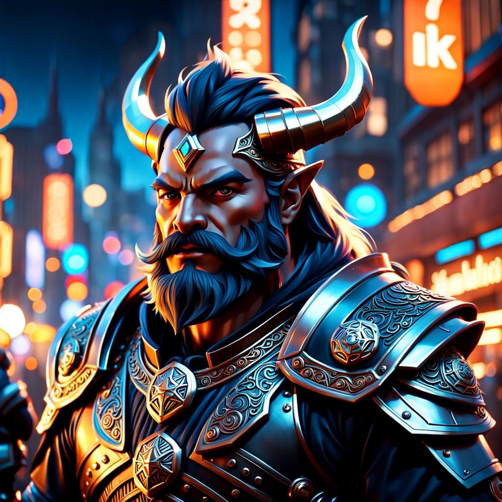 Jarlhalla Reddit Group in Hypermodern Concept Art