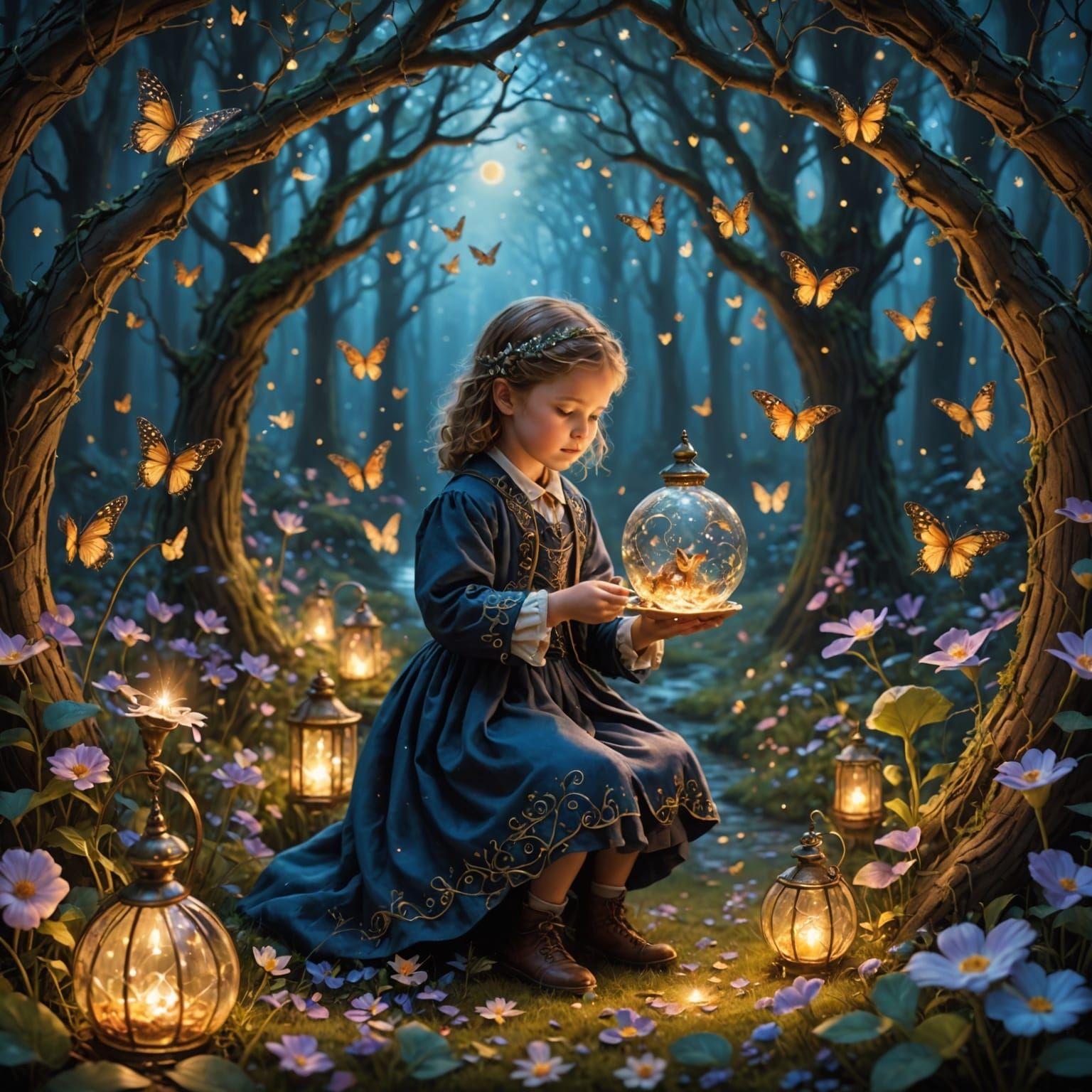 Magical Moment Captured in Detailed Art