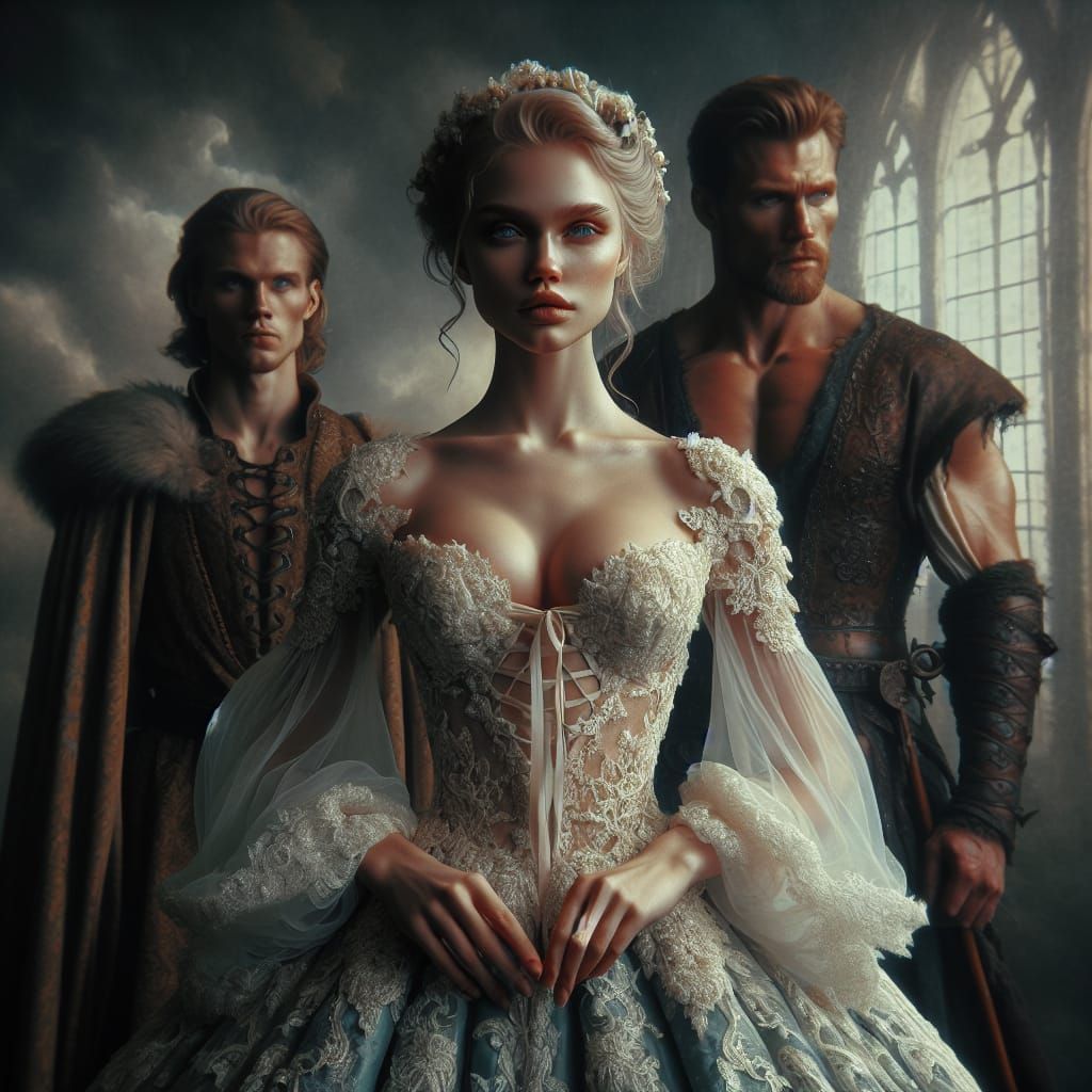 Fantasy Wedding Scene as Matte Painting