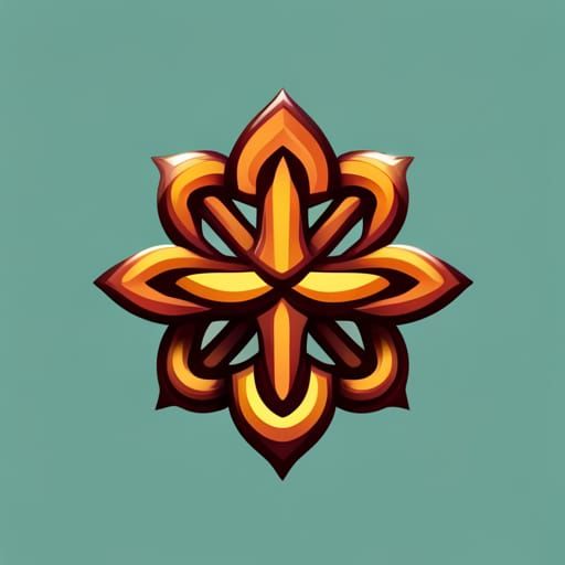 Minimal Vector Logo: Untying Knots App Design