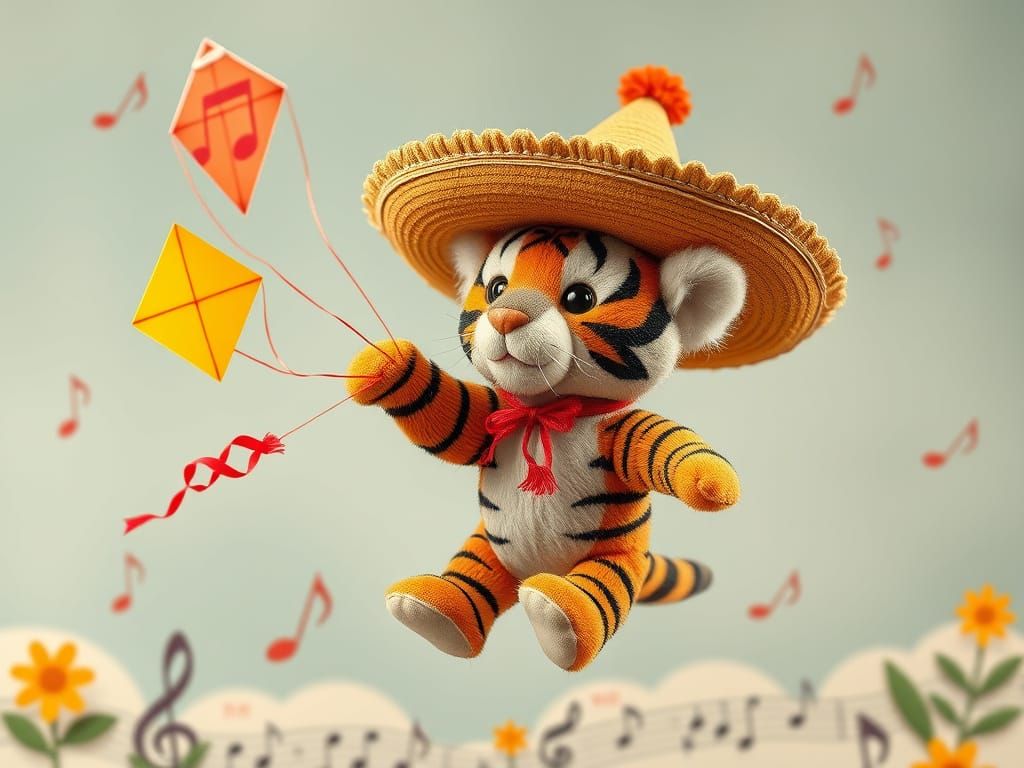 Tiger Cub's Musical Kite Adventure