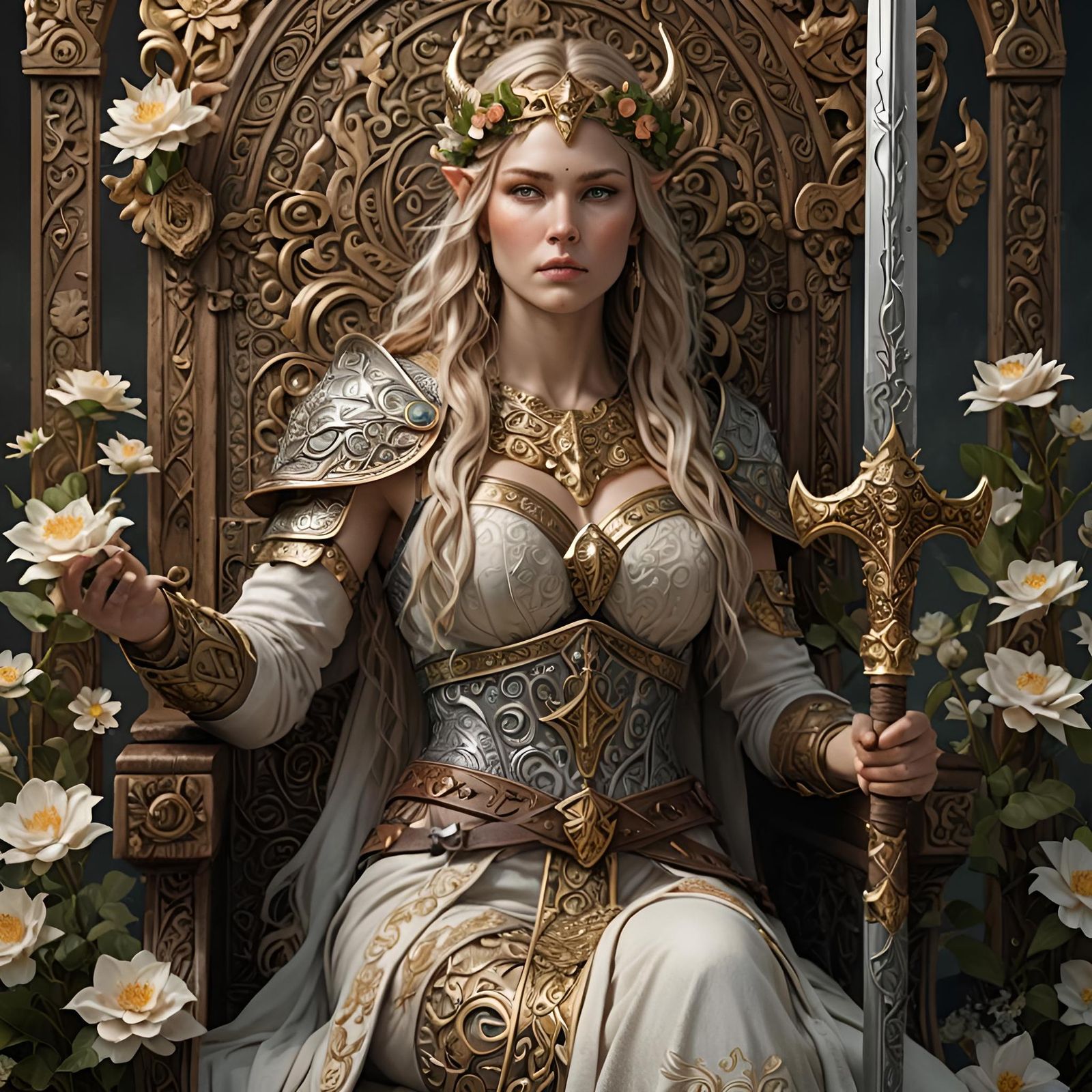 Freya: Norse goddess of love, beauty, fertility, war, death ...
