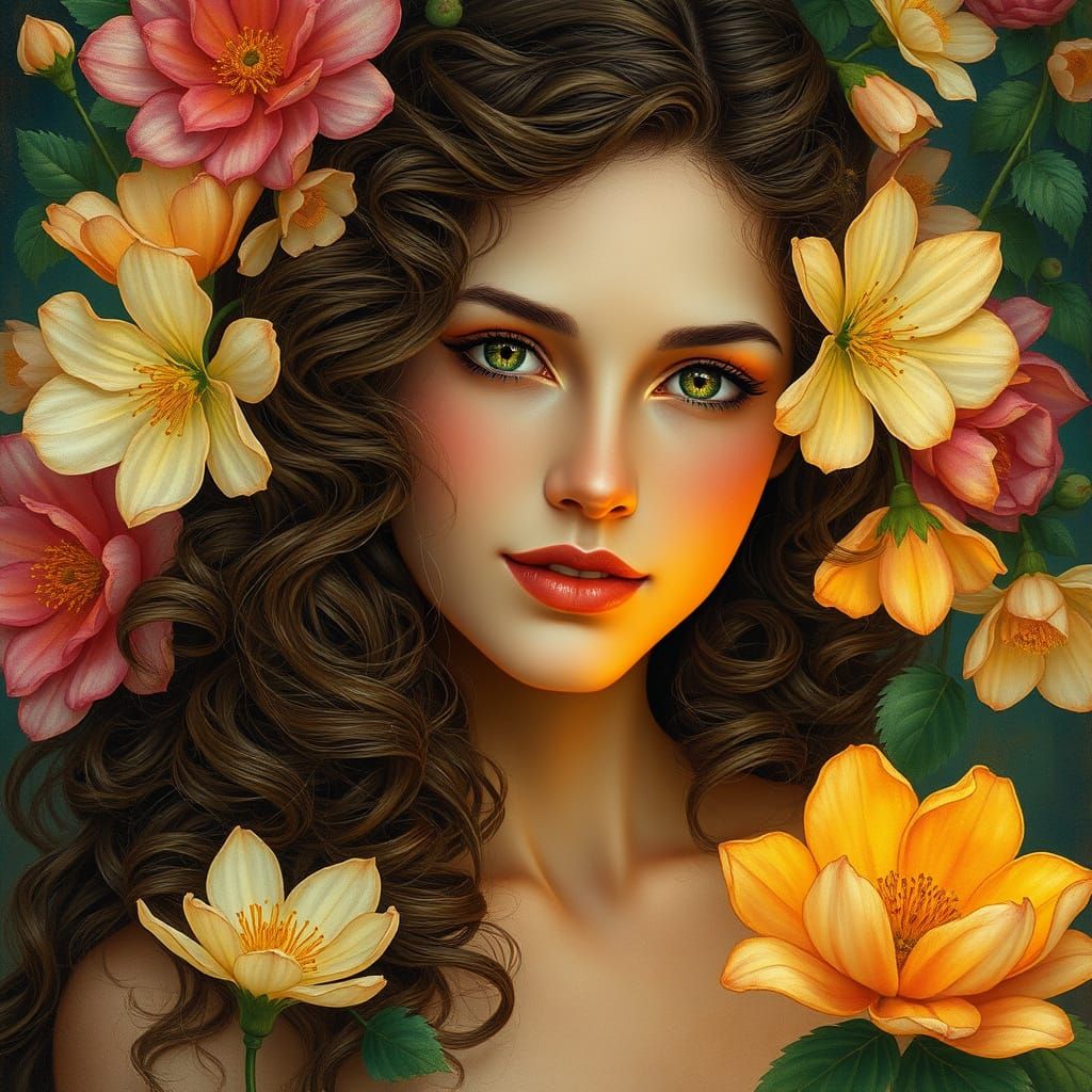 Ethereal Beauty in Harmony with Nature