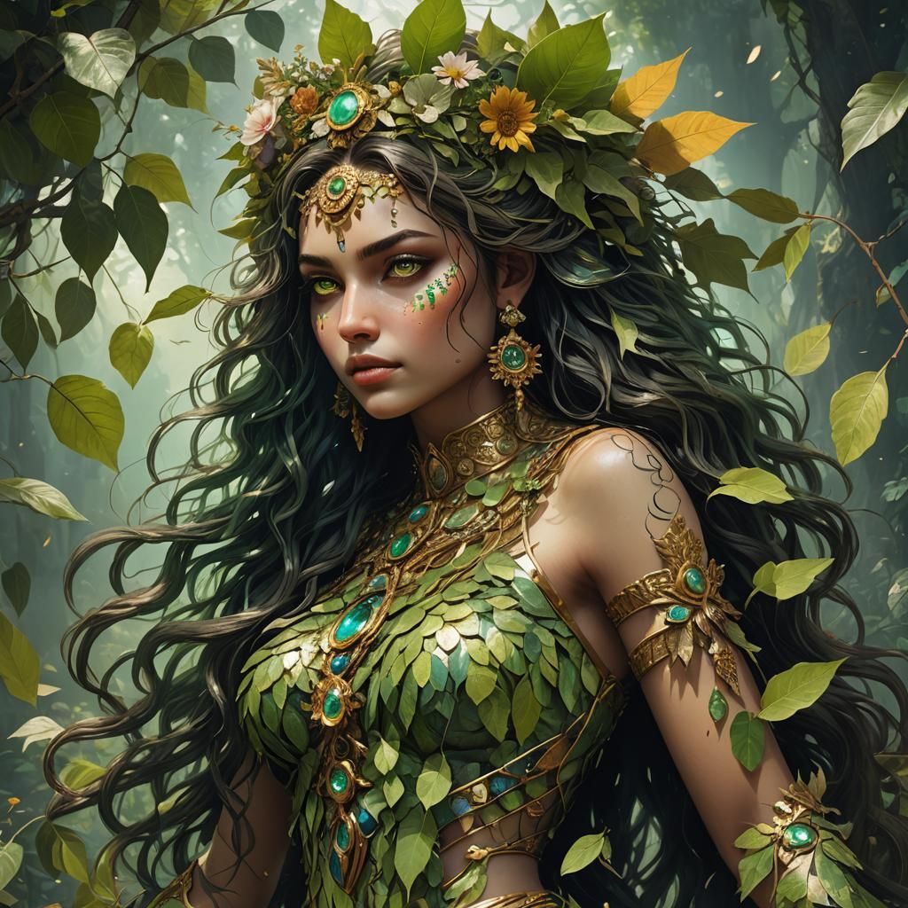 Ethereal Goddess of the Cosmos