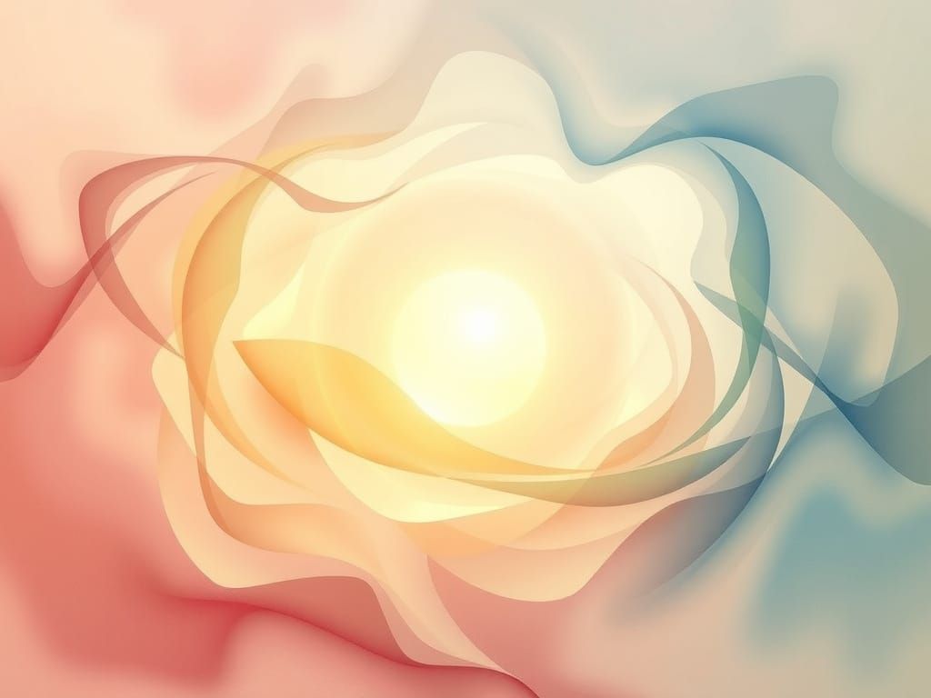 Ethereal Orb in Soft Pastel Hues