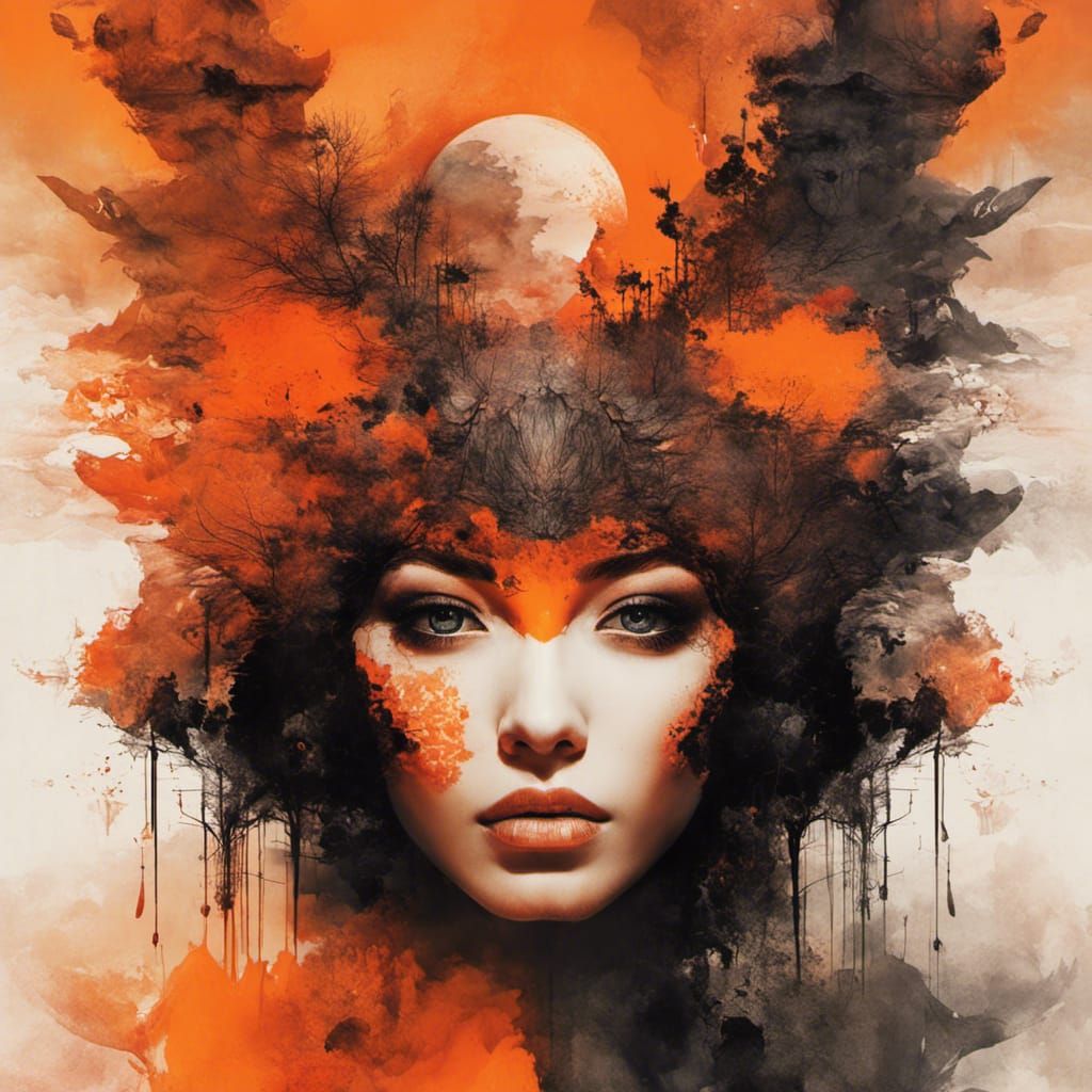 Autumn Sunset Goddess