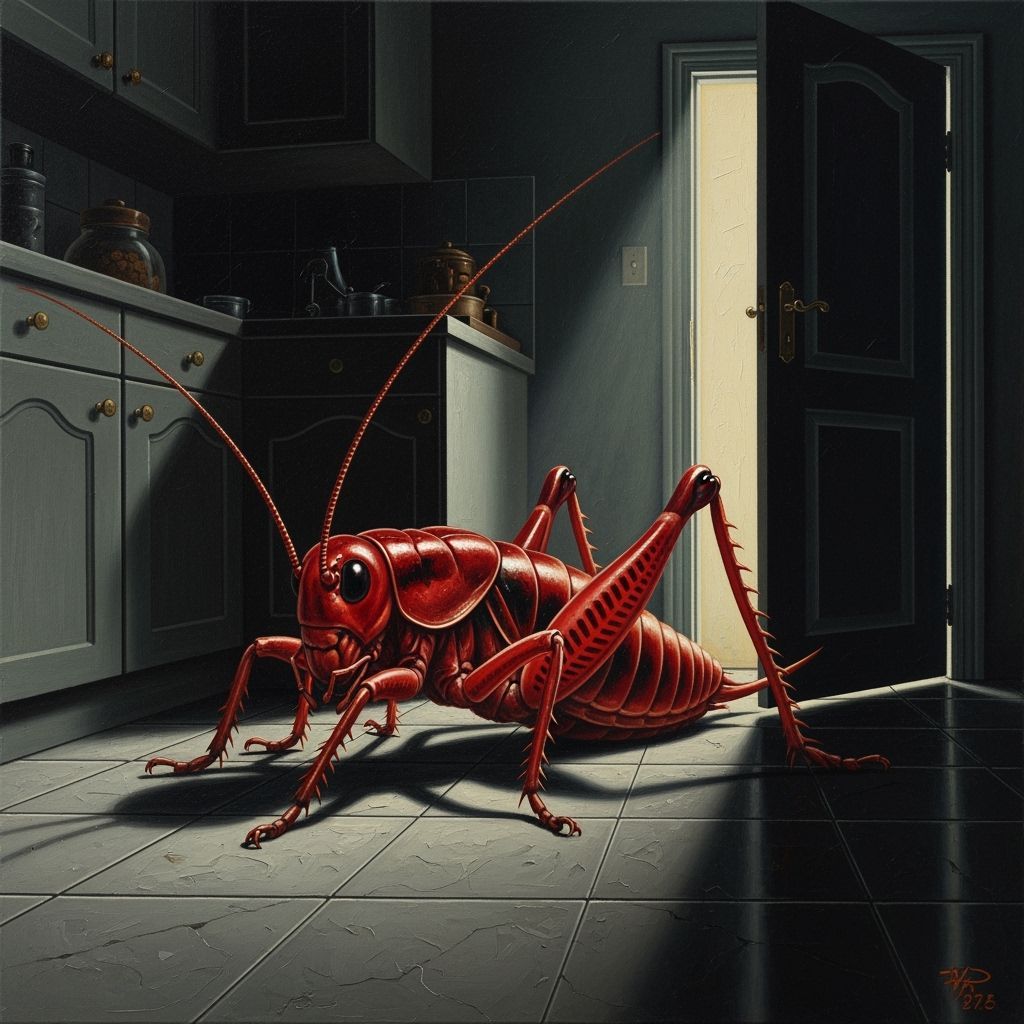 Terrifying Parktown Prawn King in Dramatic Chiaroscuro