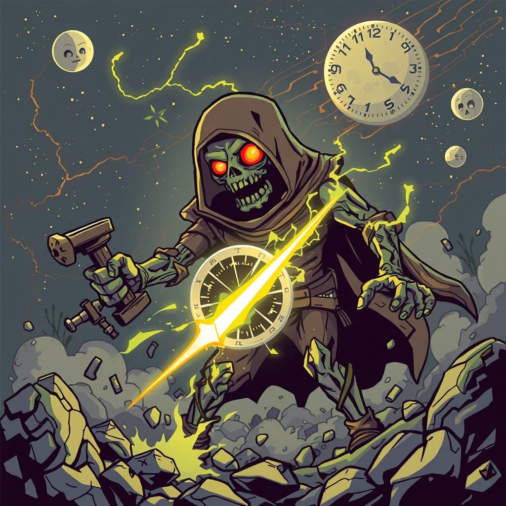 Zombie Guardian of Time and Space