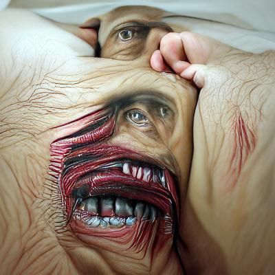 Hyperrealistic Nightmare Vision