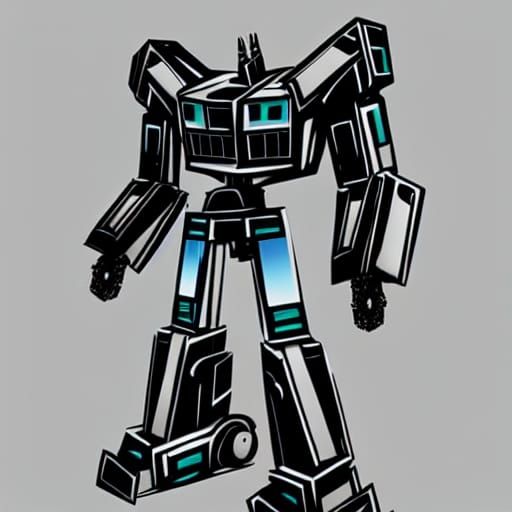 AI Generated Image of a Transformer