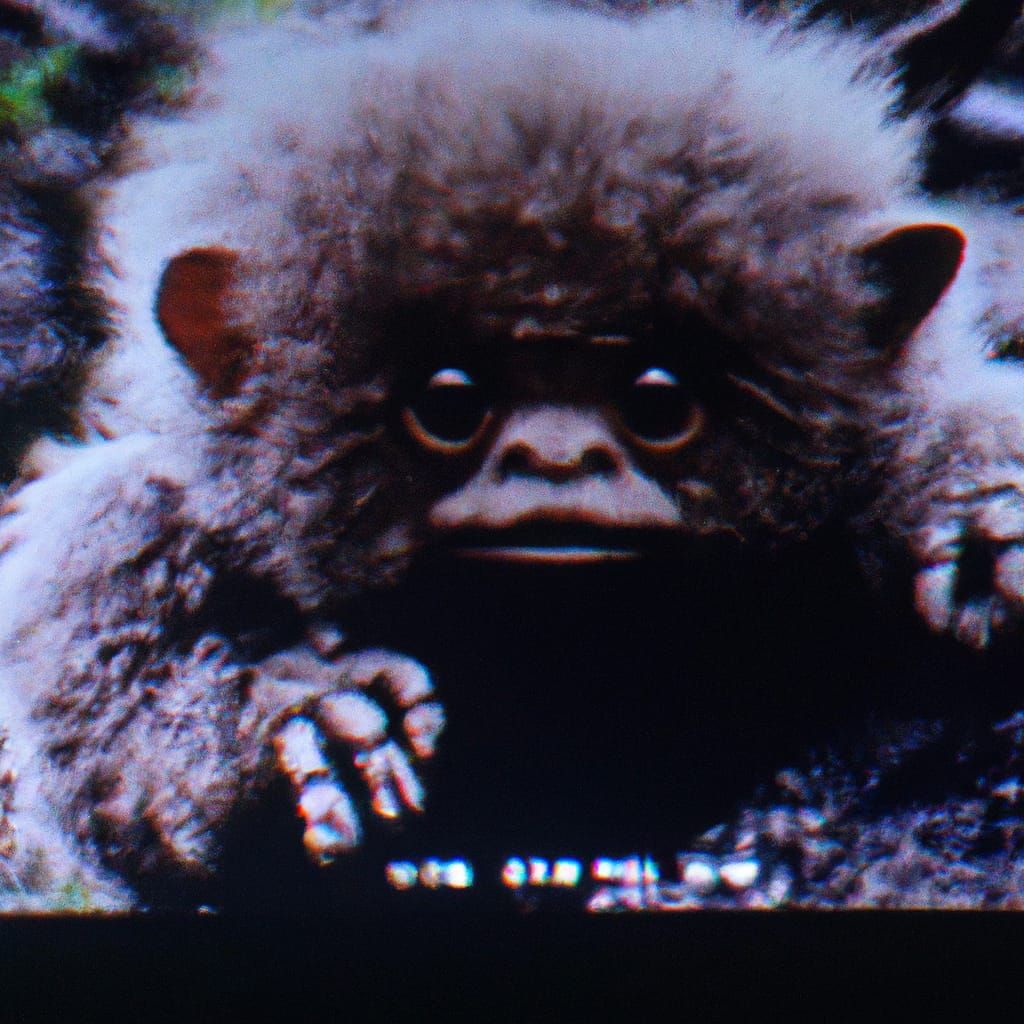 Giant Pygmy Marmoset in Showa Kaiju Film