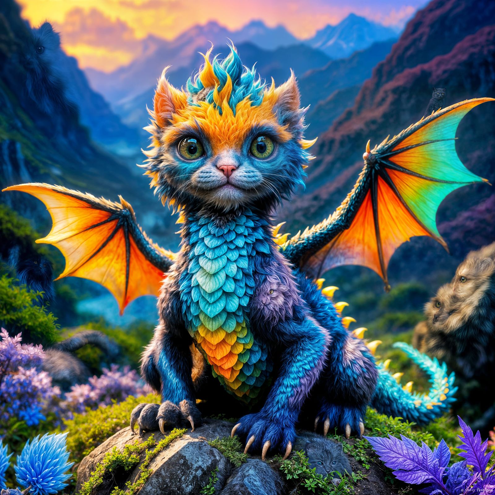 The Curious Case of the….Cat-Dragon Hybrid?