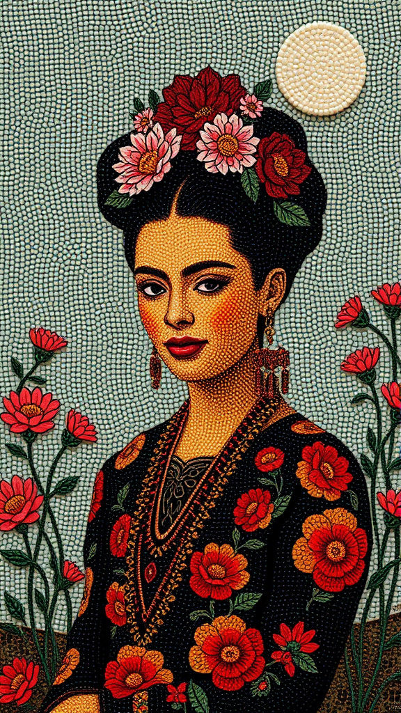 Anthropomorphic Teddy Bear in Pop Art Style