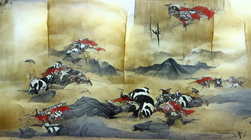 47 Ronin Honor in Ukiyo-e Style