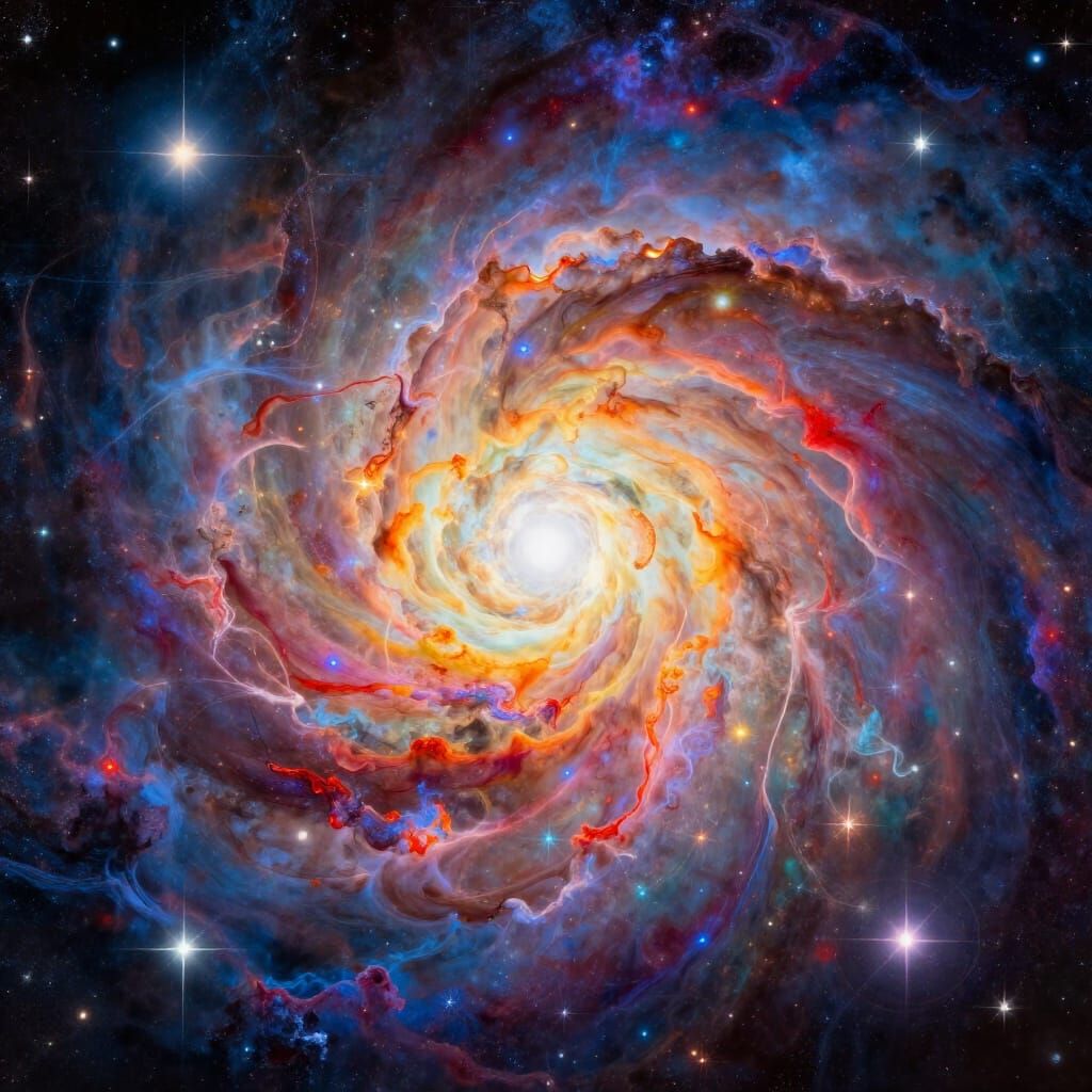 Cosmic Birth of the Universe in Kandinsky Style